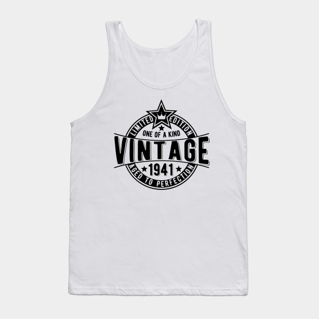 80th birthday gift idea for granddad Tank Top by The Arty Apples